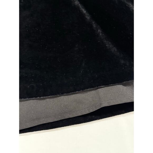 Banana Republic Olivia Palermo Velvet Tie Neck Midi Dress Size 4 (093) - Picture 4 of 10